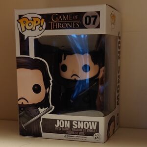 Funko Game of Thrones Jon Snow Figure - Black and White